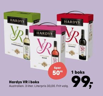 Kvickly Hardys VR i boks tilbud
