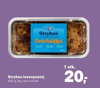 Kvickly Stryhns leverpostej tilbud