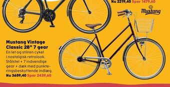 Mustang Vintage Classic 28'' 7 gear