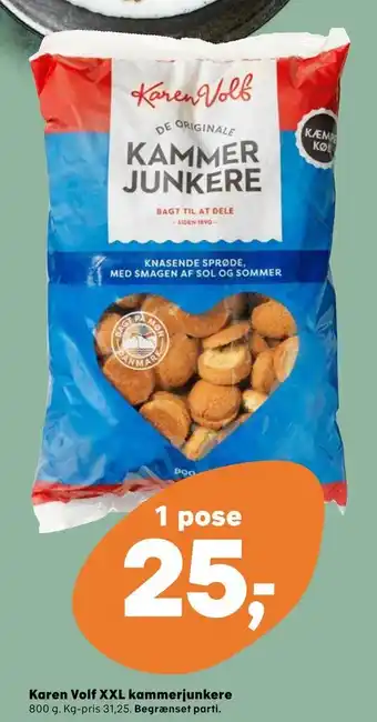 Kvickly Karen Volf XXL kammerjunkere tilbud