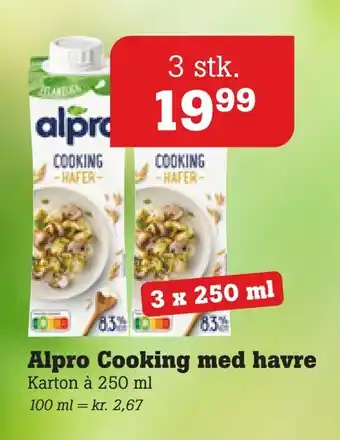 Poetzsch Padborg Alpro Cooking med havre tilbud