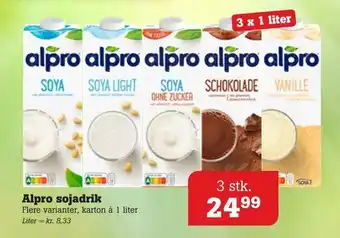 Poetzsch Padborg Alpro sojadrik tilbud