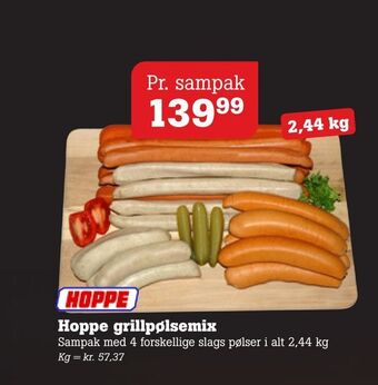 Poetzsch Padborg Hoppe grillpølsemix tilbud