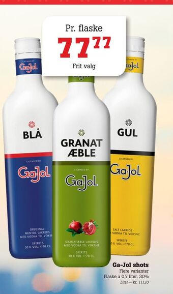 Poetzsch Padborg Ga-Jol shots tilbud