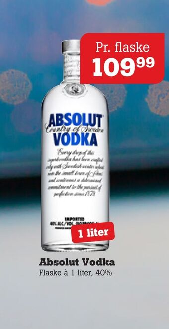 Poetzsch Padborg Absolut Vodka tilbud