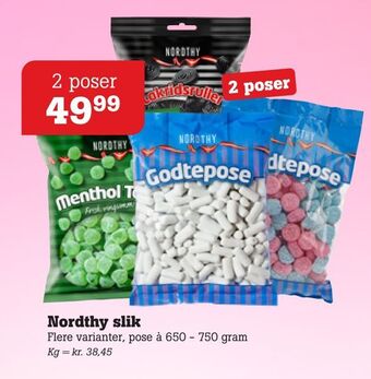 Poetzsch Padborg Nordthy slik tilbud