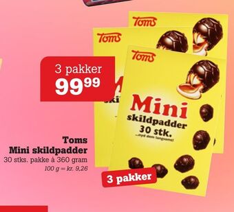 Poetzsch Padborg Toms Mini skildpadder tilbud