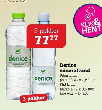 Poetzsch Padborg Denice mineralvand tilbud