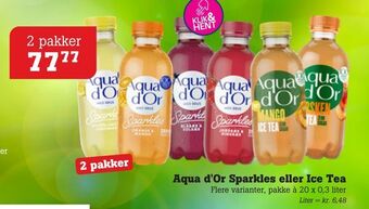 Poetzsch Padborg Aqua d'Or Sparkles eller Ice Tea tilbud