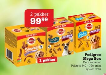 Poetzsch Padborg Pedigree Mega Box tilbud