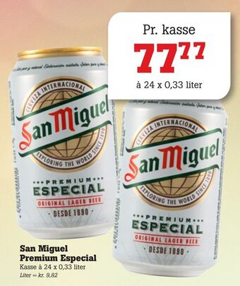 Poetzsch Padborg San Miguel Premium Especial tilbud