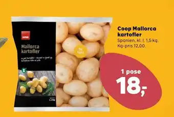 SuperBrugsen Coop Mallorca kartofler tilbud