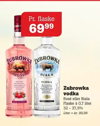 Poetzsch Padborg Zubrowka vodka tilbud