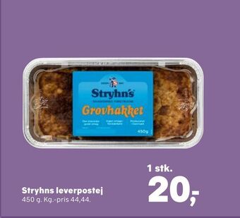 SuperBrugsen Stryhns leverpostej tilbud