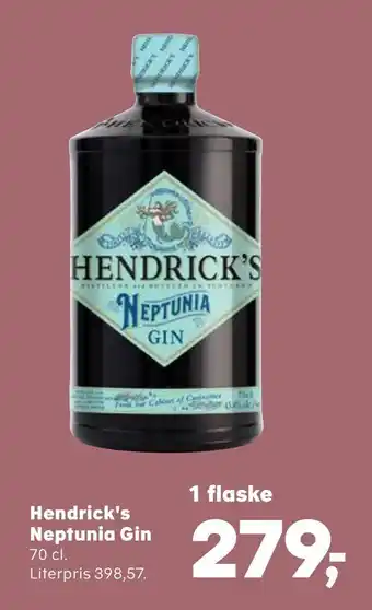 SuperBrugsen Hendrick's Neptunia Gin tilbud