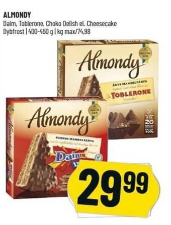 Løvbjerg Almondy 400-450g tilbud