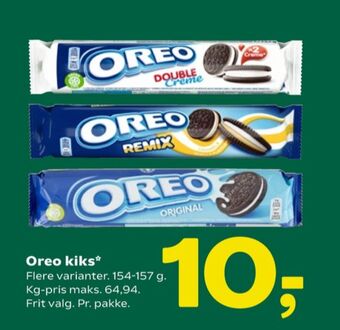 Coop 365 Oreo kiks tilbud