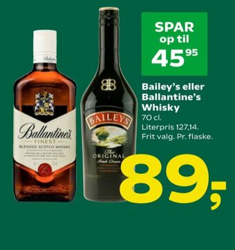Coop 365 Ballantines whisky tilbud