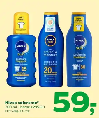 Nivea solbeskyttelse