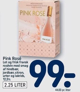 REMA 1000 Pink Rosé tilbud