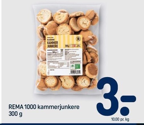 Rema 1000 REMA 1000 kammerjunkere tilbud