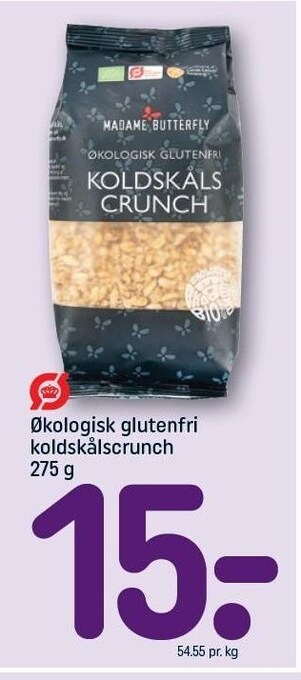 Øko glutenfri koldskålscrunch