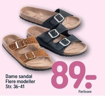 REMA 1000 Dame sandal tilbud