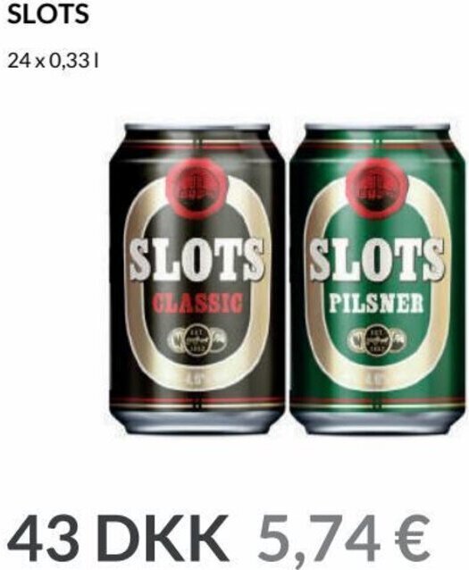 Nielsen's Discount Slots 24x0.33 L tilbud