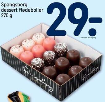 REMA 1000 Spangsberg dessert flødeboller tilbud