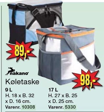 Harald Nyborg Køletaske 9L tilbud
