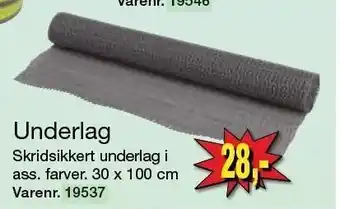 Harald Nyborg Skridsikkert underlag i ass. farver tilbud
