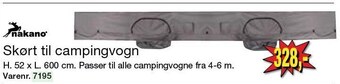 Harald Nyborg Skørt til campingvogn tilbud