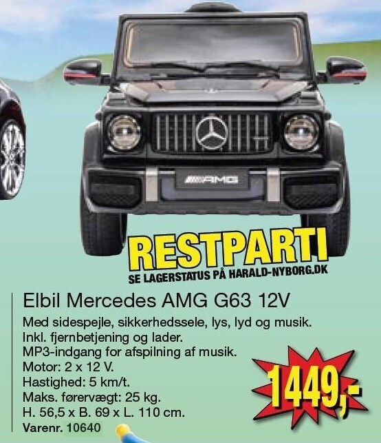 Harald Nyborg Elbil Mercedes tilbud