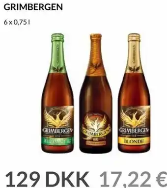 Nielsen's Discount Grimbergen 6 x 0,75L tilbud