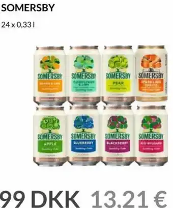 Nielsen's Discount Somersby 24x 0,33L tilbud