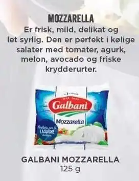 Galbani mozzarella