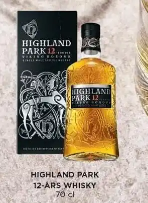 MENY Highland Park 12-års Whisky tilbud