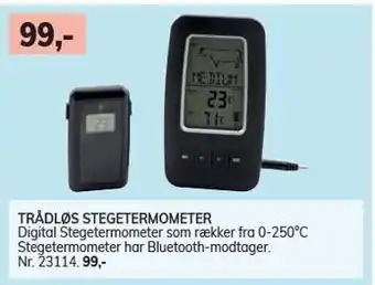 Daells Bolighus Trådløs stegetermometer tilbud