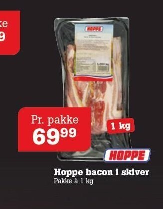 Poetzsch Padborg Hoppe bacon i skiver tilbud