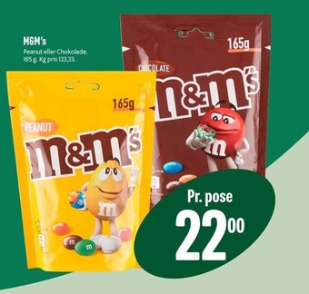 Min Købmand M&M's tilbud