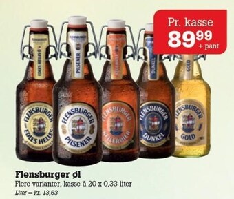 Poetzsch Padborg Flensburger øl tilbud