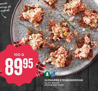 MENY Glyngøre stenbiderrogn tilbud
