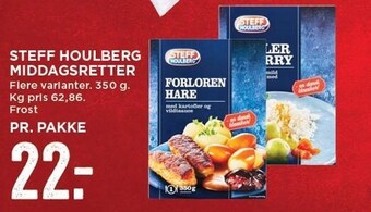 MENY Steff Houlberg Middagsretter tilbud