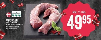 MENY Mørbrad af dansk frilandsgris tilbud