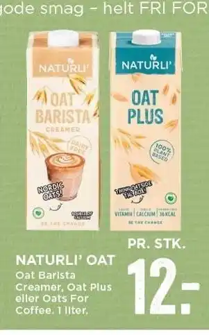 MENY Naturli' oat tilbud