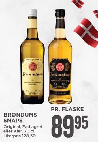 MENY Brøndums snaps tilbud