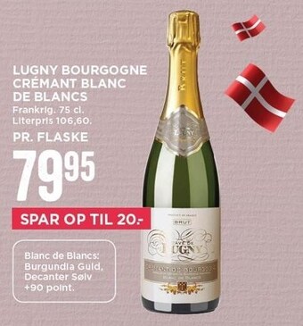 MENY Lugny Bourgogne Cremant Blanc De Blancs tilbud