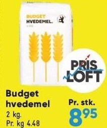 Bilka Budget hvedemel tilbud