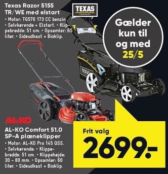 AL-KO Comfort 51.0 SP-A plæneklipper