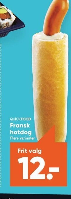 Bilka Fransk hotdog tilbud